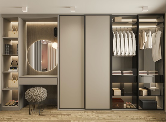 Wardrobe Interior Designer Services in Borivali